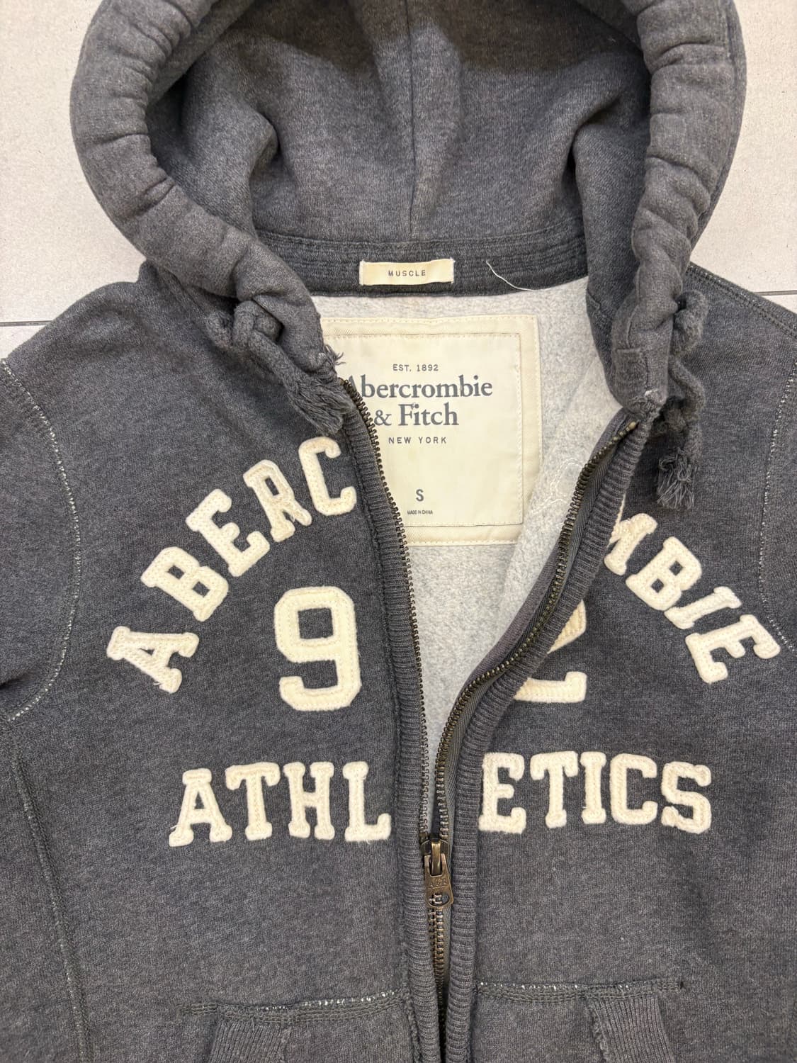 아베크롬비 92 에슬레틱 후드집업 상품이미지4