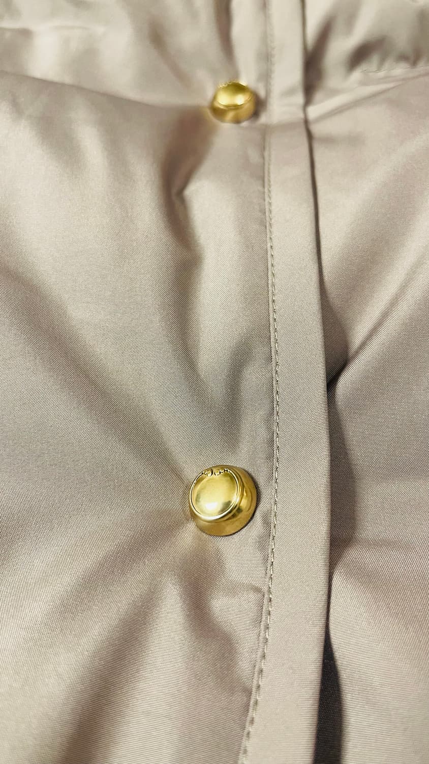 새상품) 미샤 천연 밍크퍼 카라 구스다운 패딩 롱 코트 정가 130만원대 상품이미지9