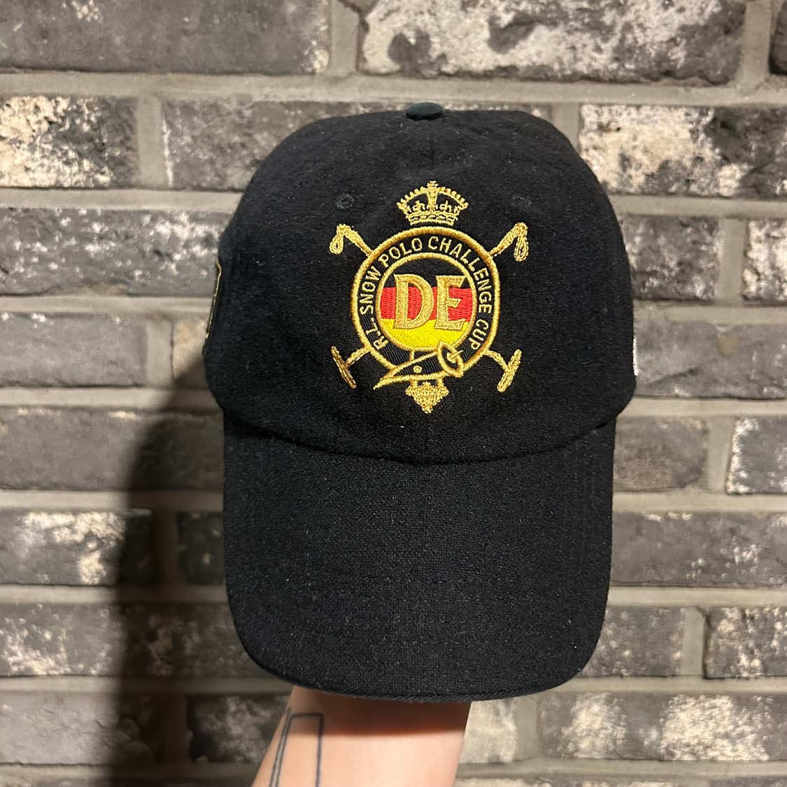 폴로 랄프로렌 스노우 폴로 챌린지 캡 블랙 상품이미지2