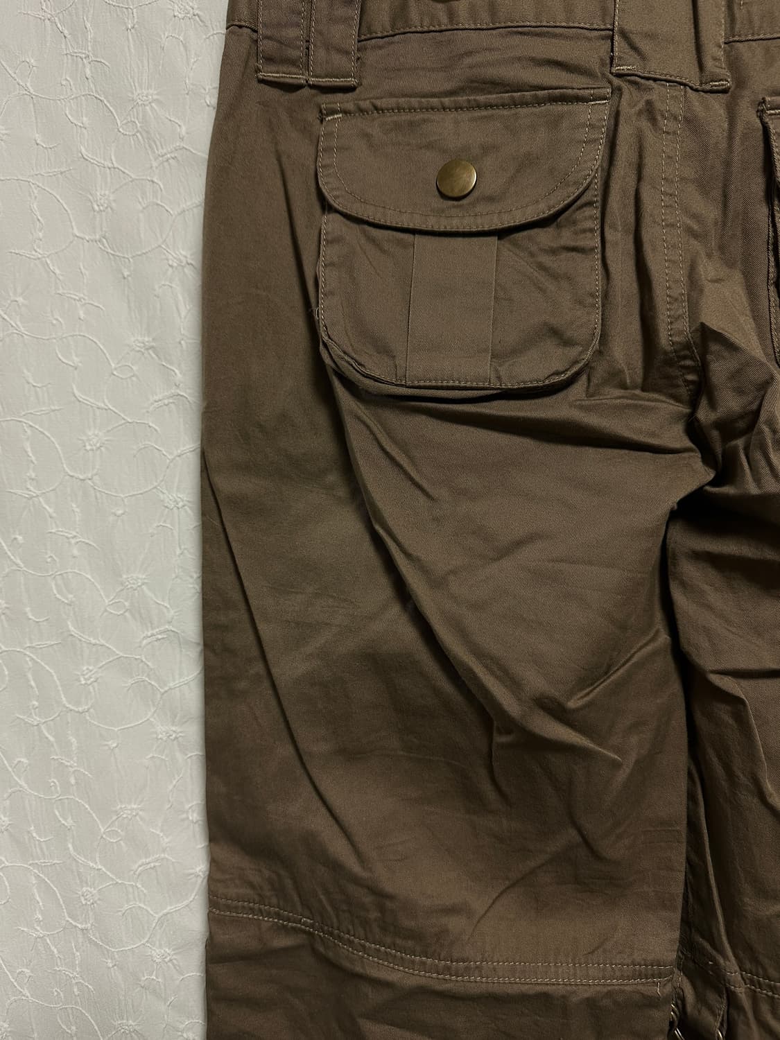 빈티지 y2k 그런지 볼드 포켓 링 카고 팬츠 상품이미지5