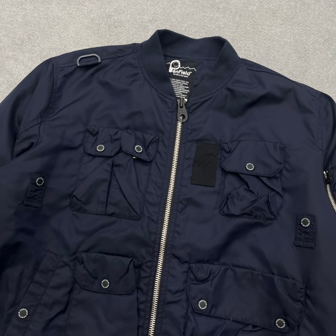 XL 펜필드 네이비 포켓 봄버 자켓 상품이미지2