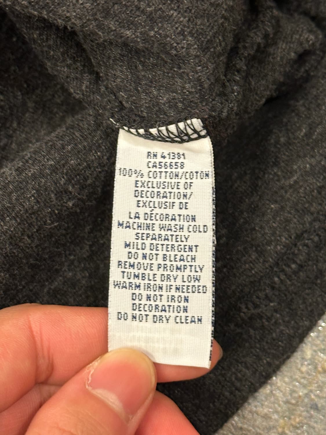 폴로 랄프로렌 하프집업 차콜 XL 상품이미지6