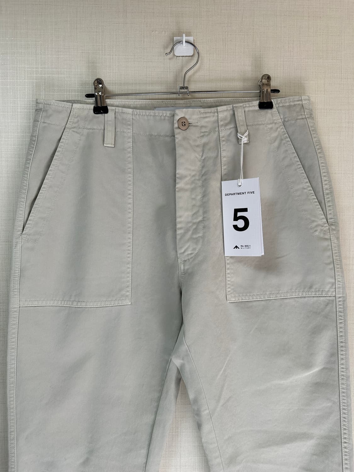 DEPARTMENT 5 / 슬림핏퍼티그팬츠 / 33 / 새상품 상품이미지3