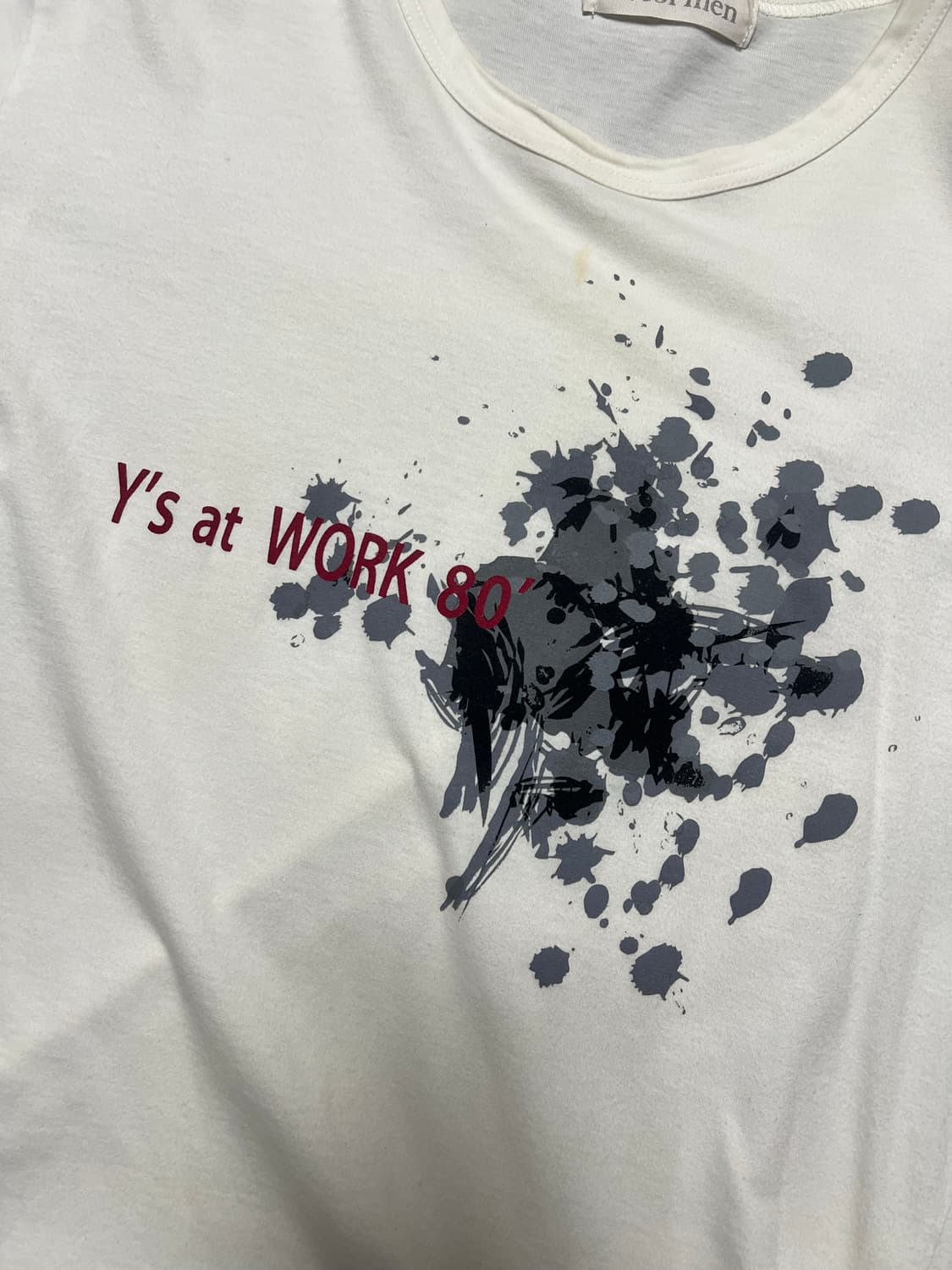 Yohji Yamamoto 포맨 반팔 M 상품이미지2