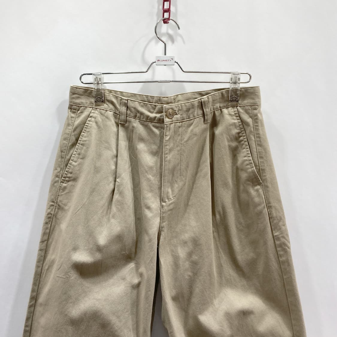 무신사 남 원턱 면바지 베이지 31 상품이미지2