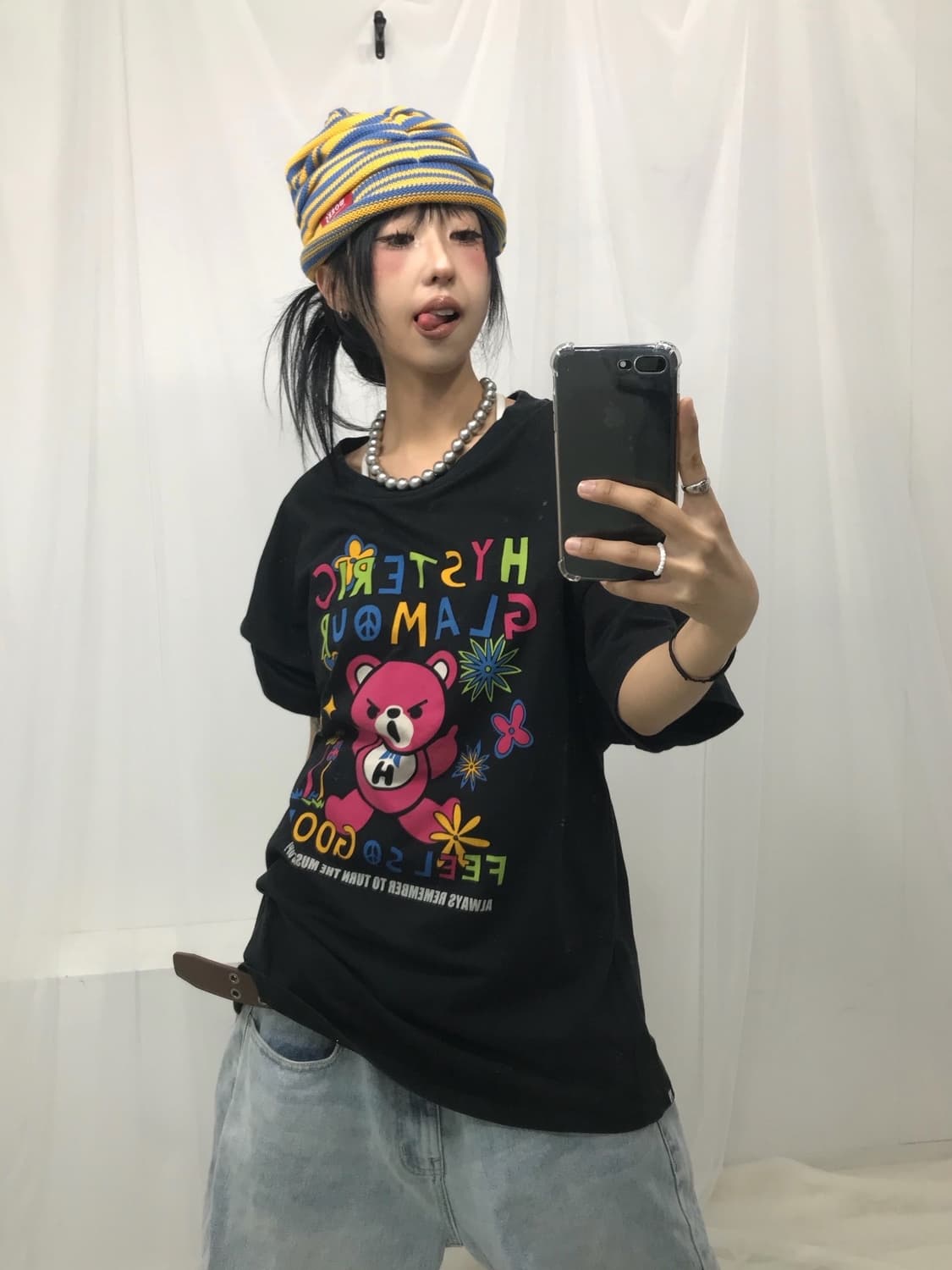 Hysteric Glamour Fxxk Bear T-shirt 상품이미지8