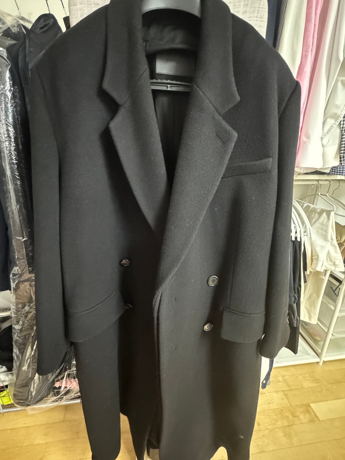 송지오 런웨이 더블코트 50사이즈 상품이미지1