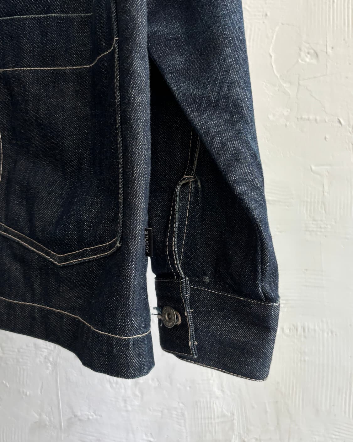 Stussy 스투시 인디고 초어 데님 자켓 상품이미지4