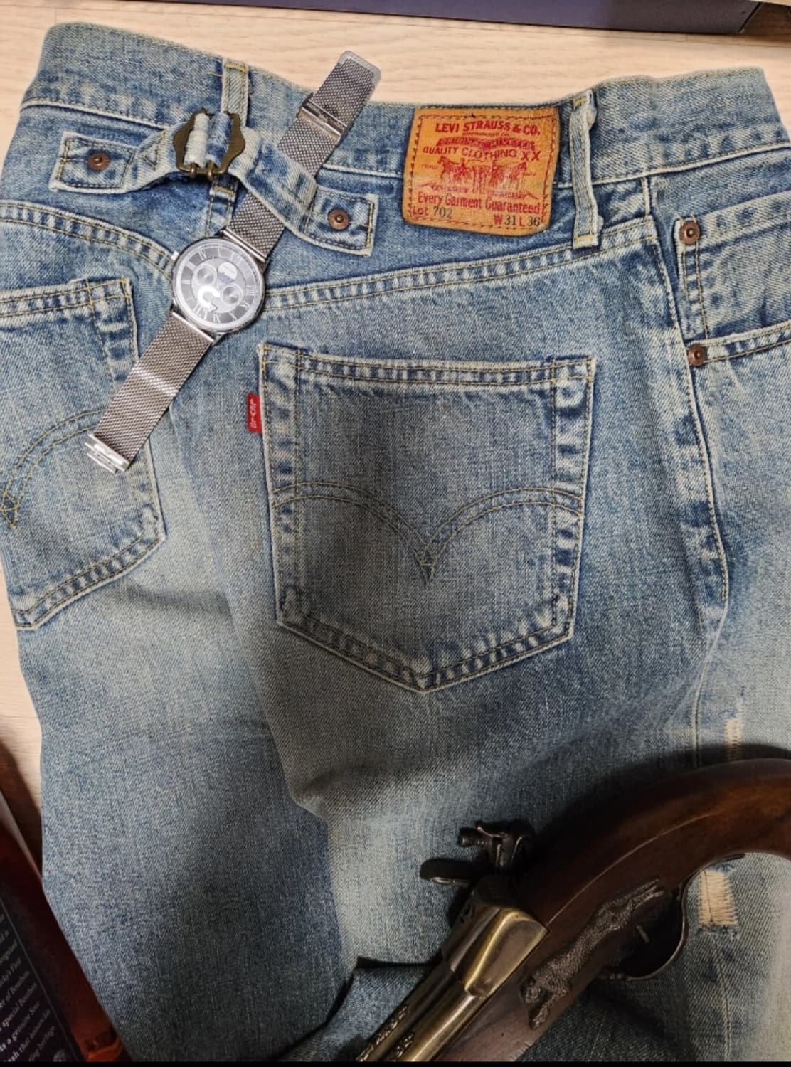 LEVIS 702 JAPAN J22 신치백 셀비지 상품이미지1