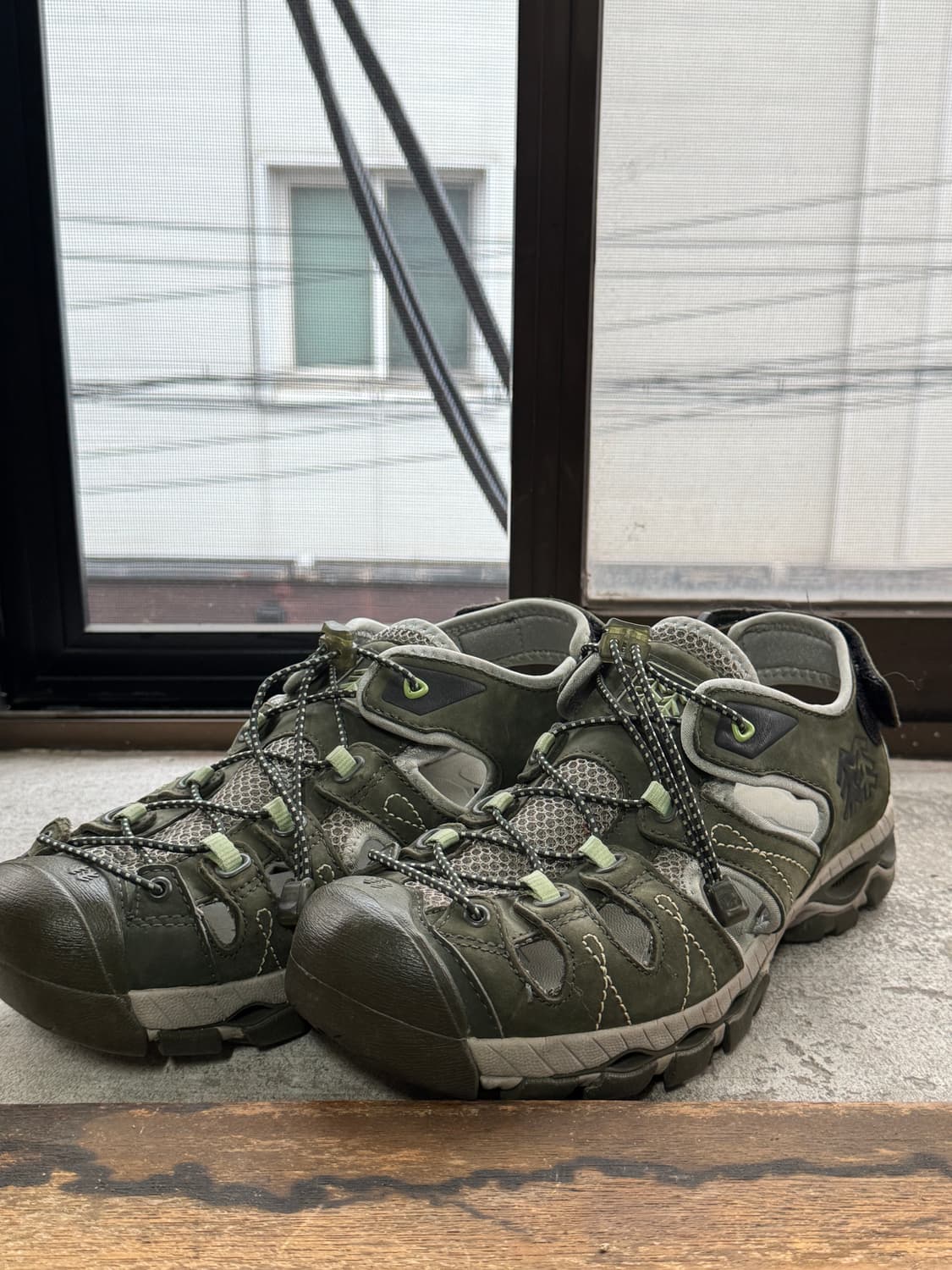 코오롱 스포츠 아쿠아 트래킹화 260mm 상품이미지1