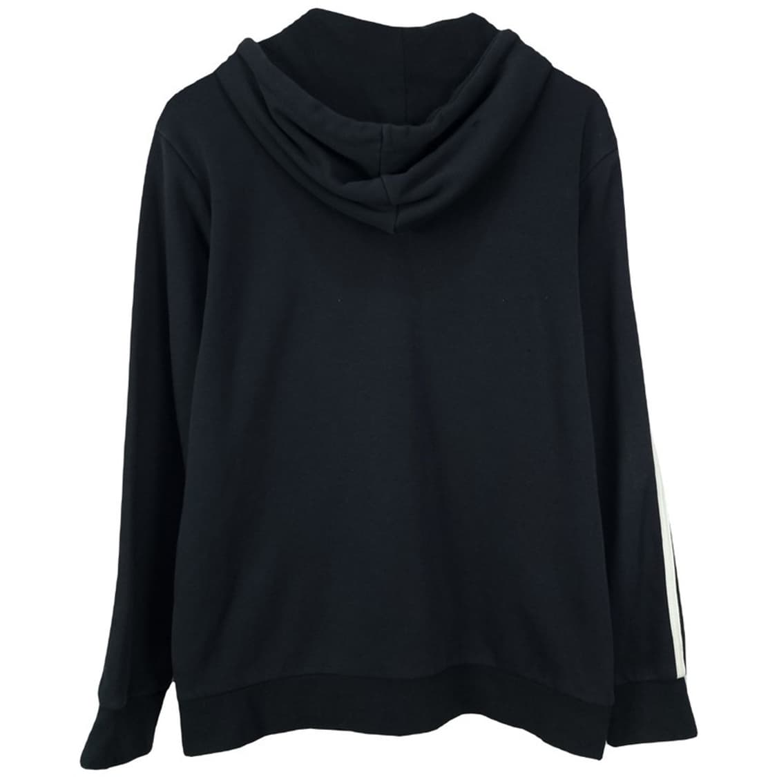 [아디다스] 불꽃 로고 자수 삼선 후드 집업 져지 블랙 M18723 상품이미지3