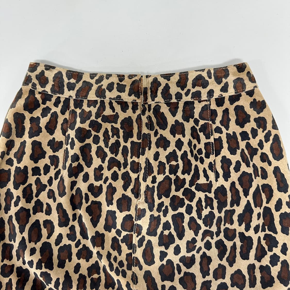 돌체앤가바나 레오파드 베라펠레 가죽 스커트 상품이미지6
