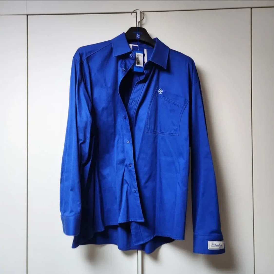 아더에러 스페릭 로고 셔츠 블루 A2 상품이미지2