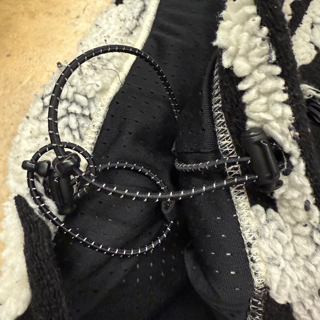 [정품/L] 나이키 테크팩 블랙 화이트 플리스 자켓 b18 상품이미지7