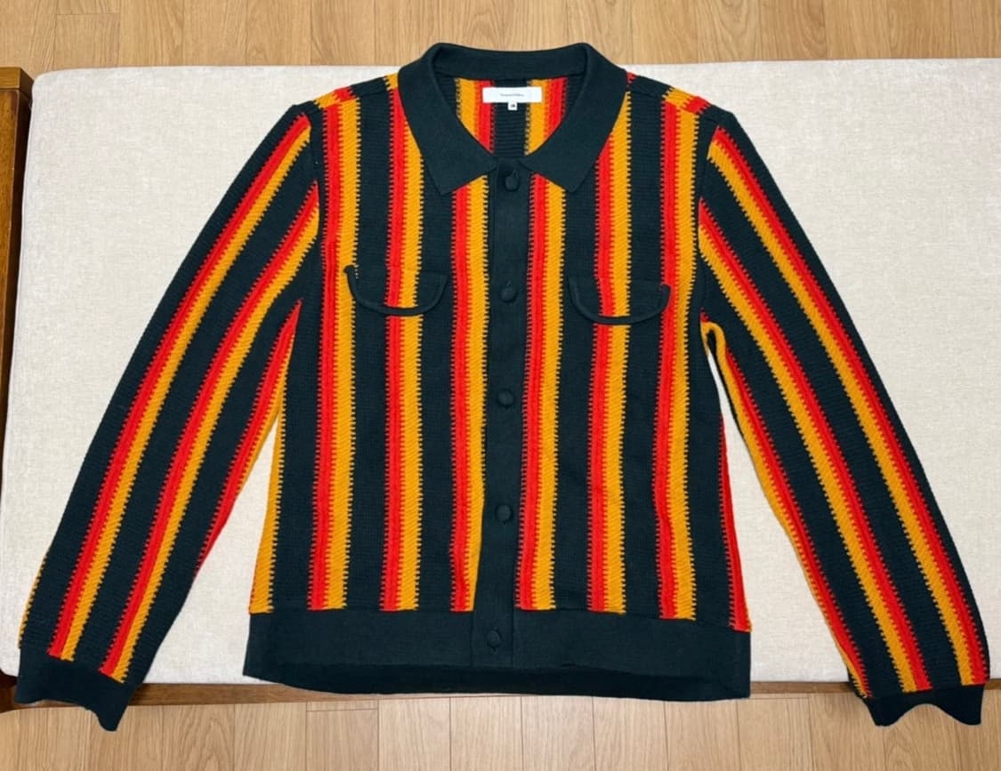 Sasquatchfabrix(사스콰치패브릭스) 스트라이프 가디건 상품이미지1