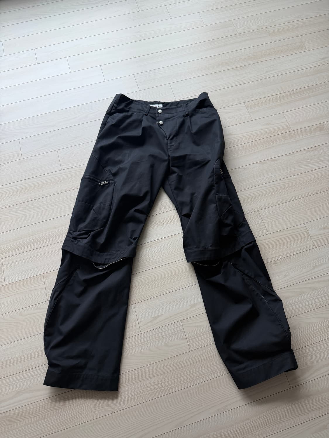 코스트퍼킬로 모듈러 카고 팬츠 블랙 m 사이즈 상품이미지3