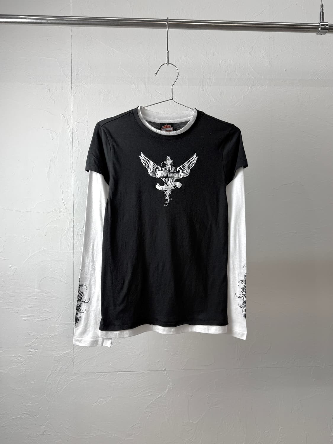 할리데이비슨 레이어드 롱 슬리브 상품이미지1