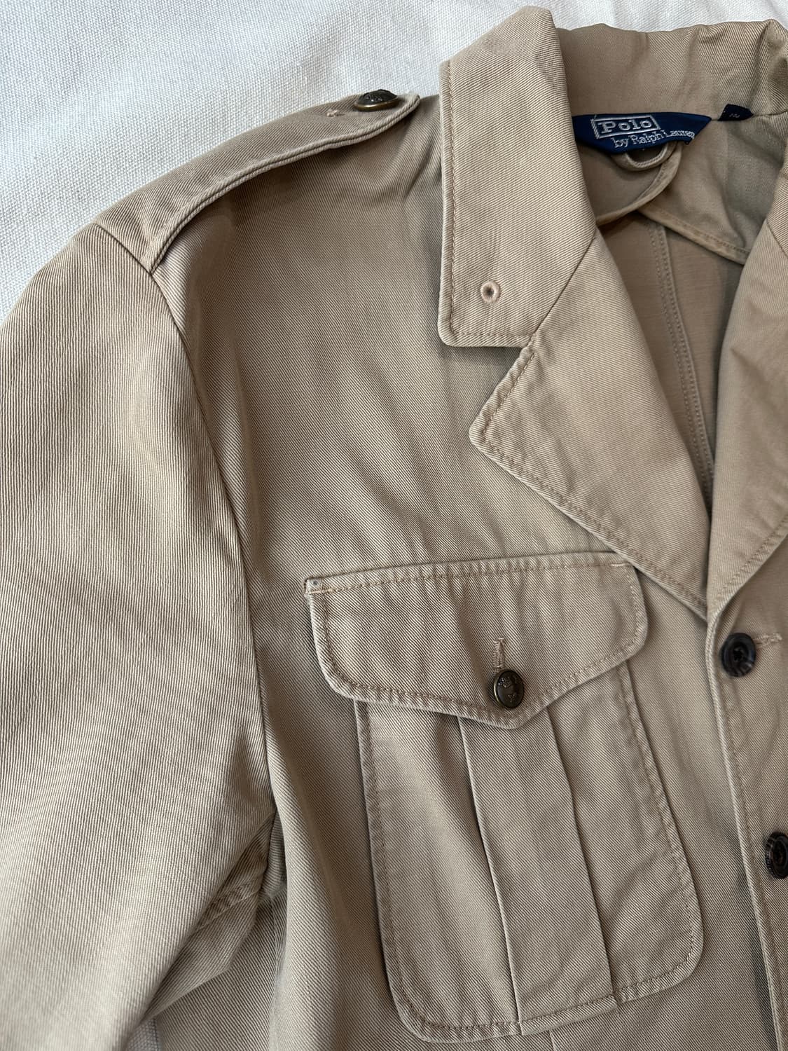 폴로 랄프로렌 사파리 필드자켓 베이지 L 상품이미지4