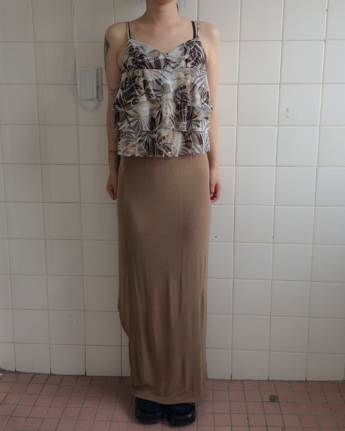 tropical pattern seevelessl 상품이미지1