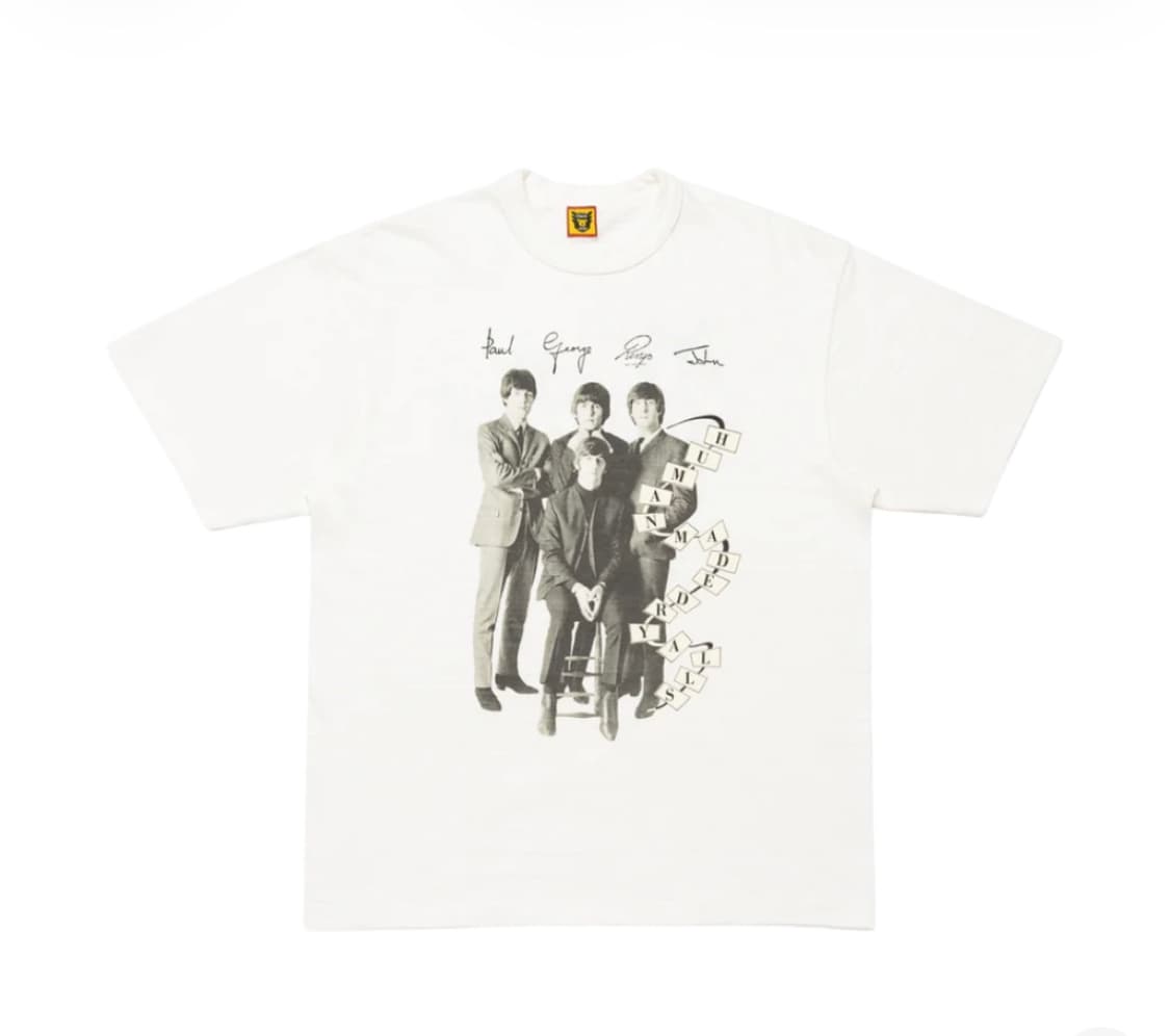 휴먼 메이드 비틀즈 반팔 화이트 3xl 상품이미지1