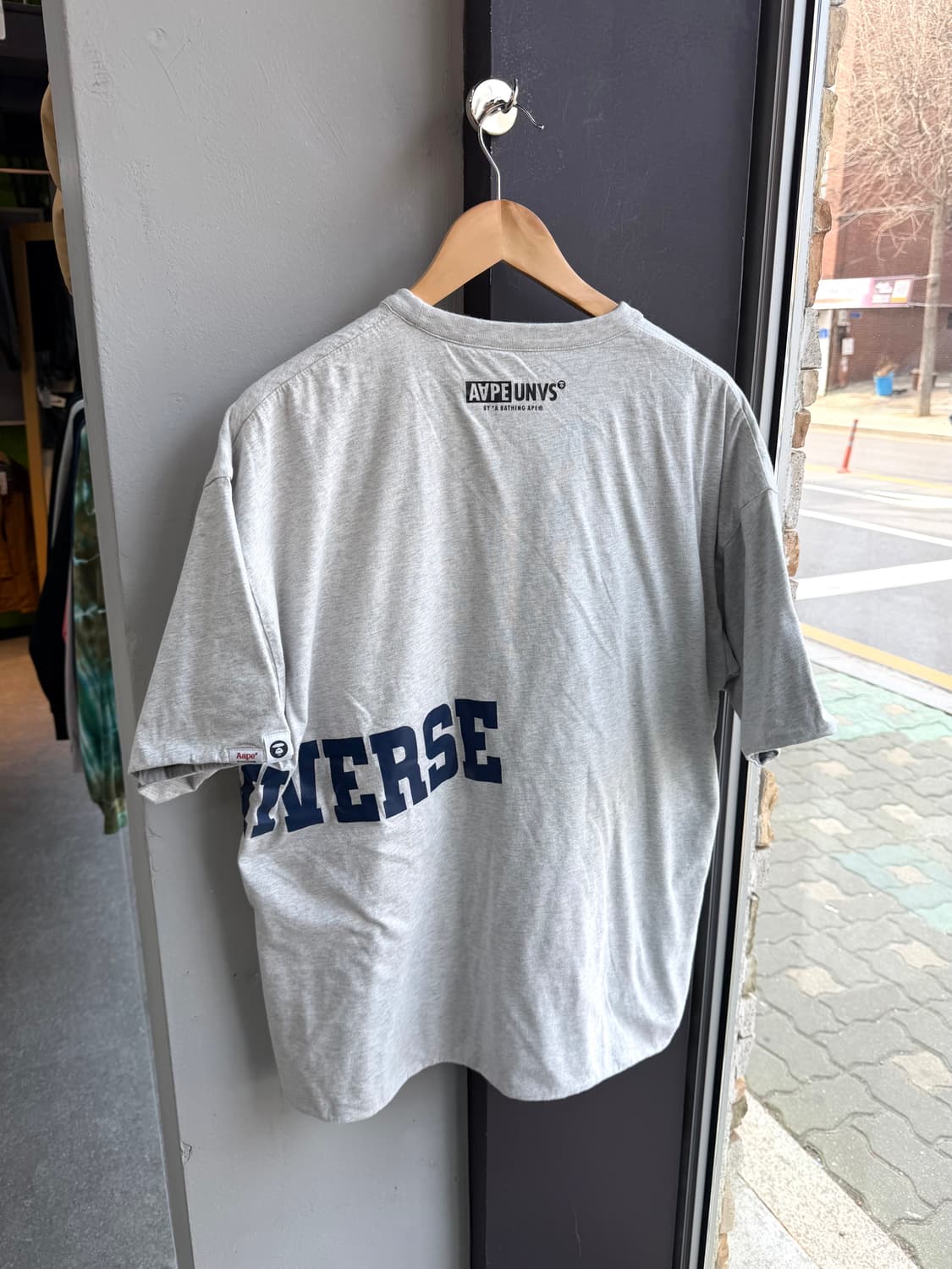 100~105/ 에이프 리버시블 라운드 반팔 상품이미지6