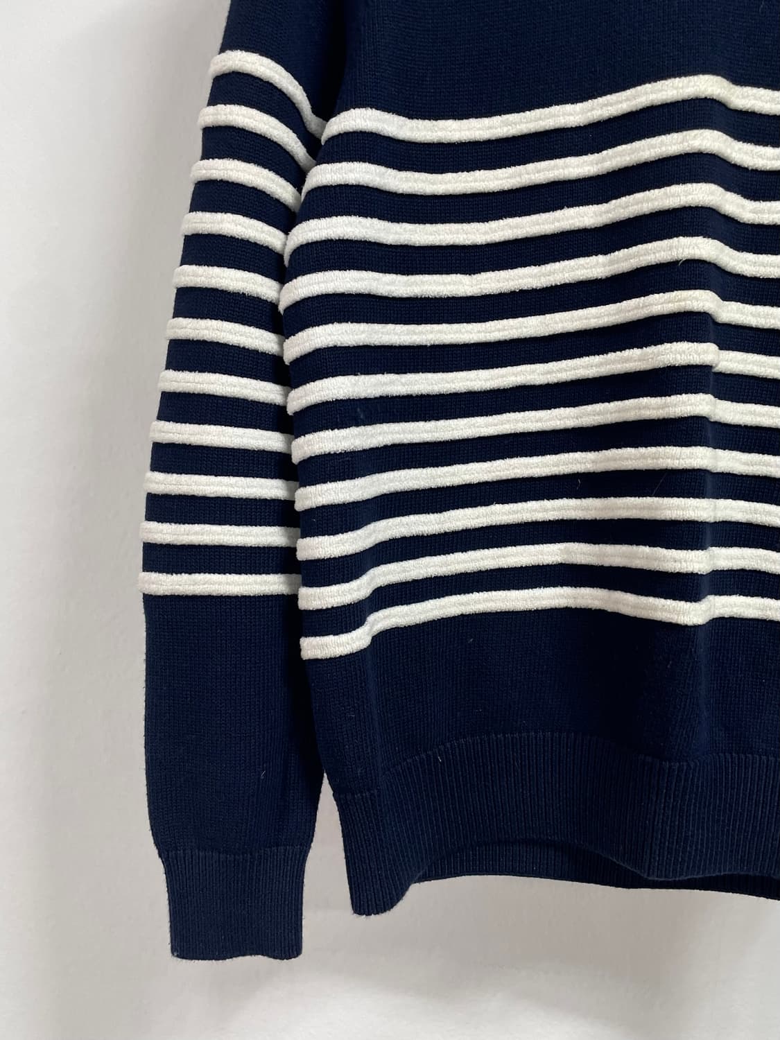 라코스테 단가라 라운드 니트  (on.308) 상품이미지4