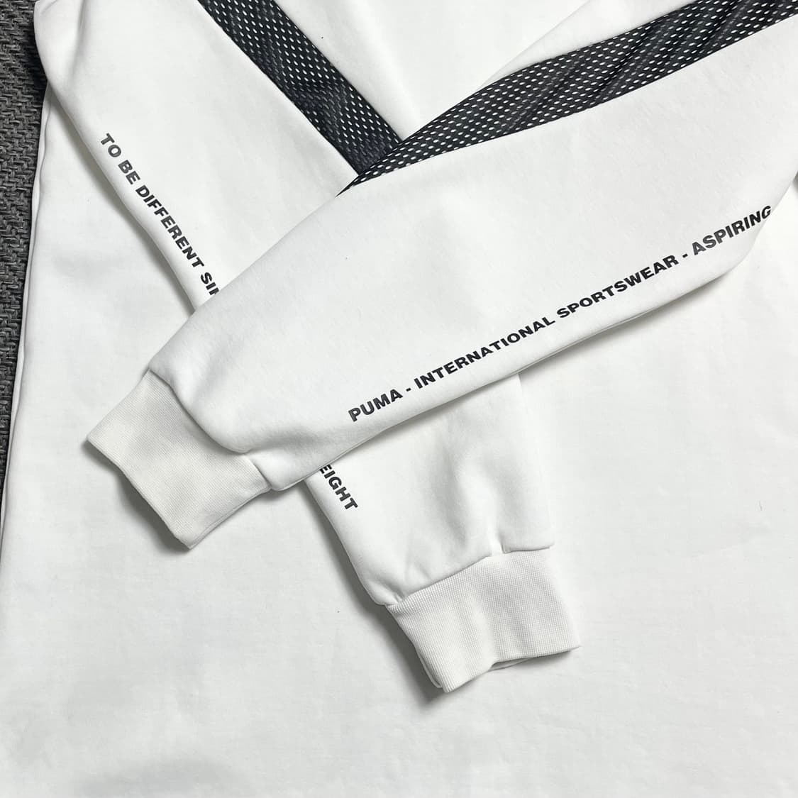 푸마 올드스쿨 스몰로고 메쉬 디테일 박시핏 맨투맨o 5399 상품이미지2