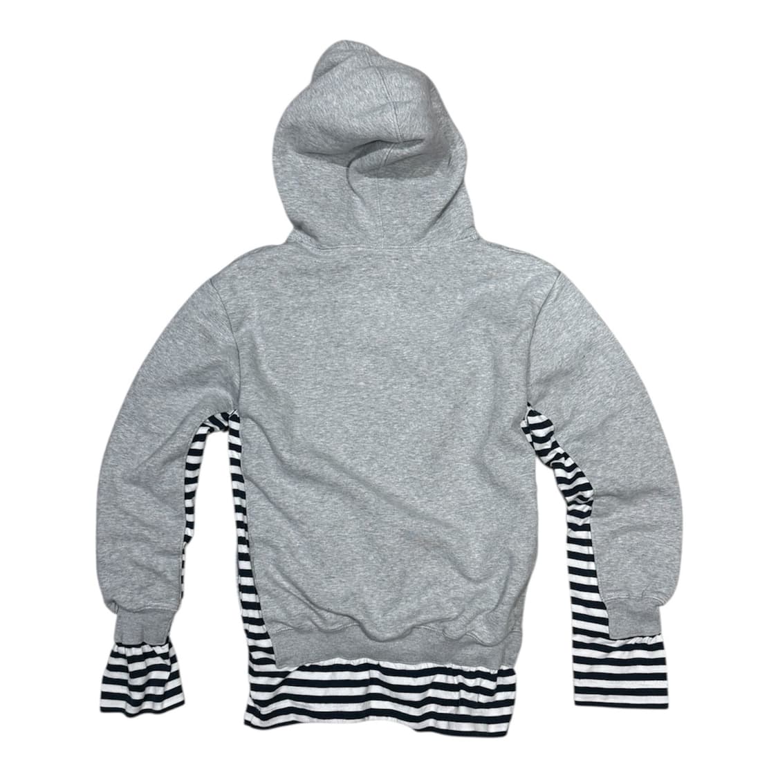 2013 꼼데가르송 해체주의 스트라이프 롱슬리브 결합 후드티 스웨터 상품이미지4