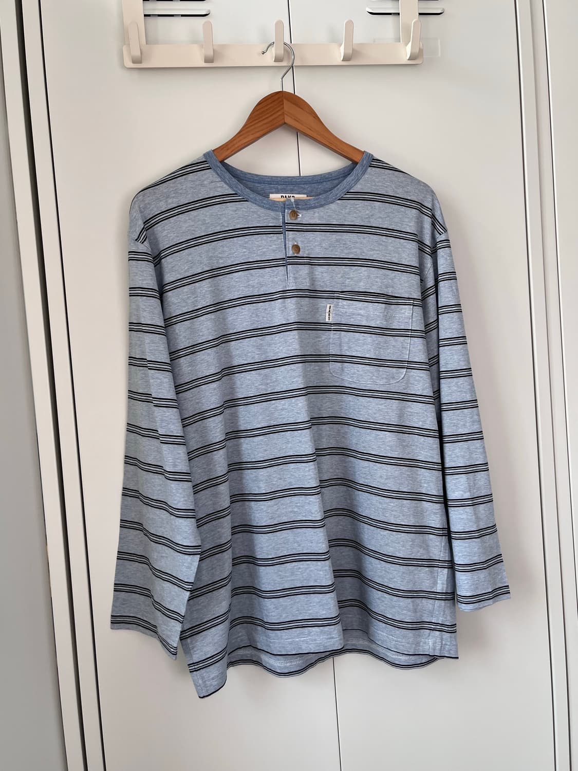 Daks London 스트라이프 박시 롱 슬리브 상품이미지4