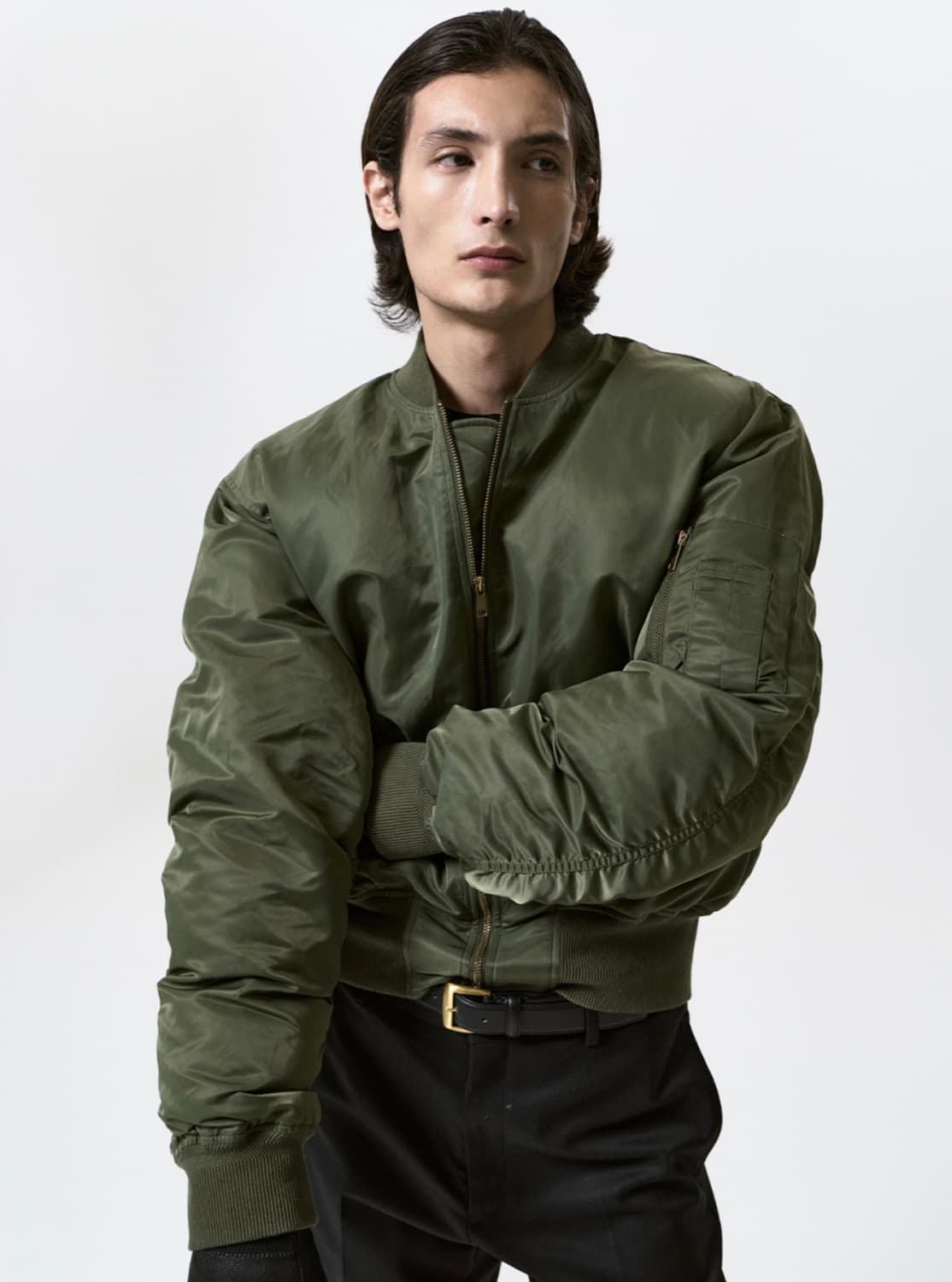 세비지 SAVAGE 25fw MA-1 자켓 카키 L 상품이미지1