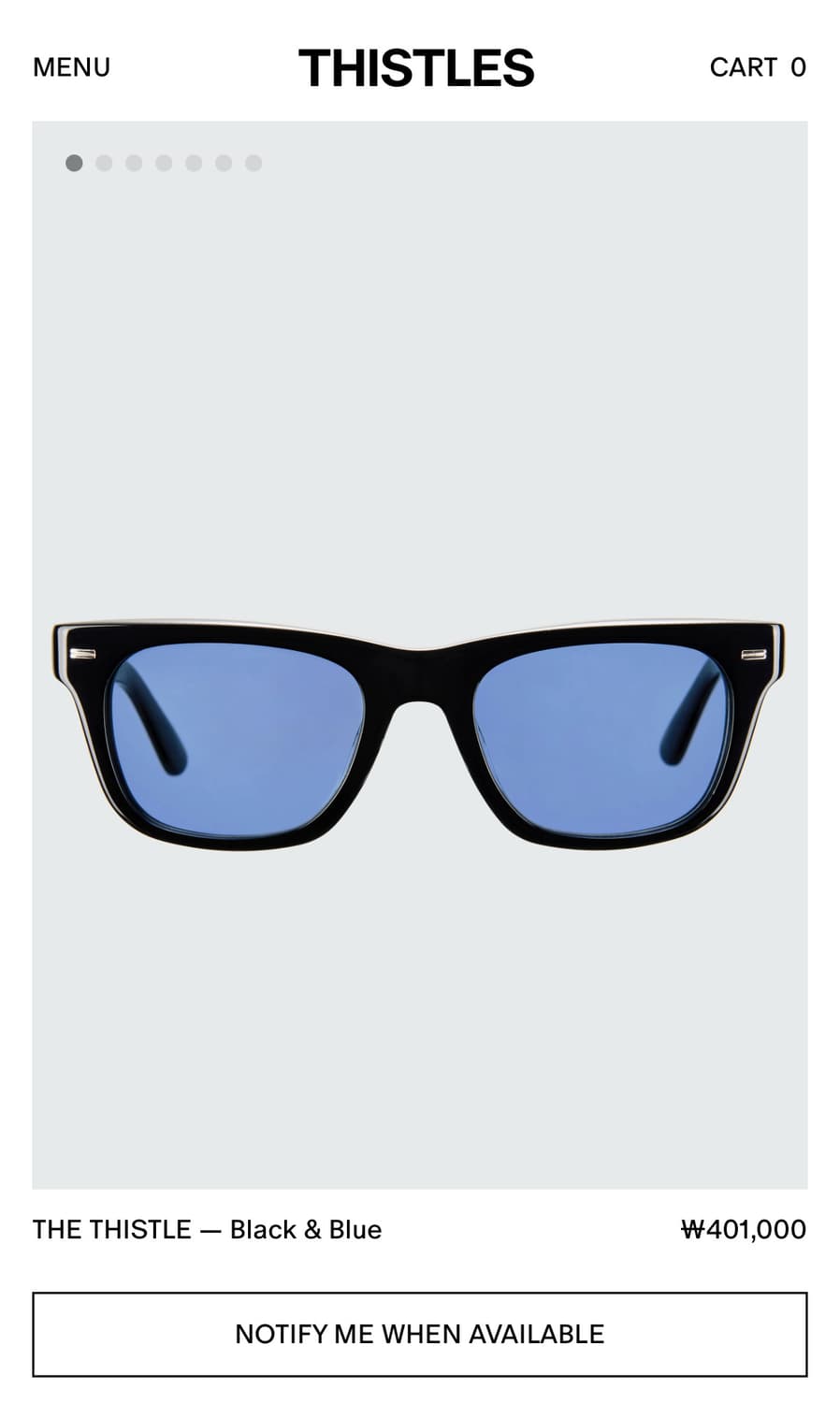 디슬스 더 디슬 블루렌즈 상품이미지1