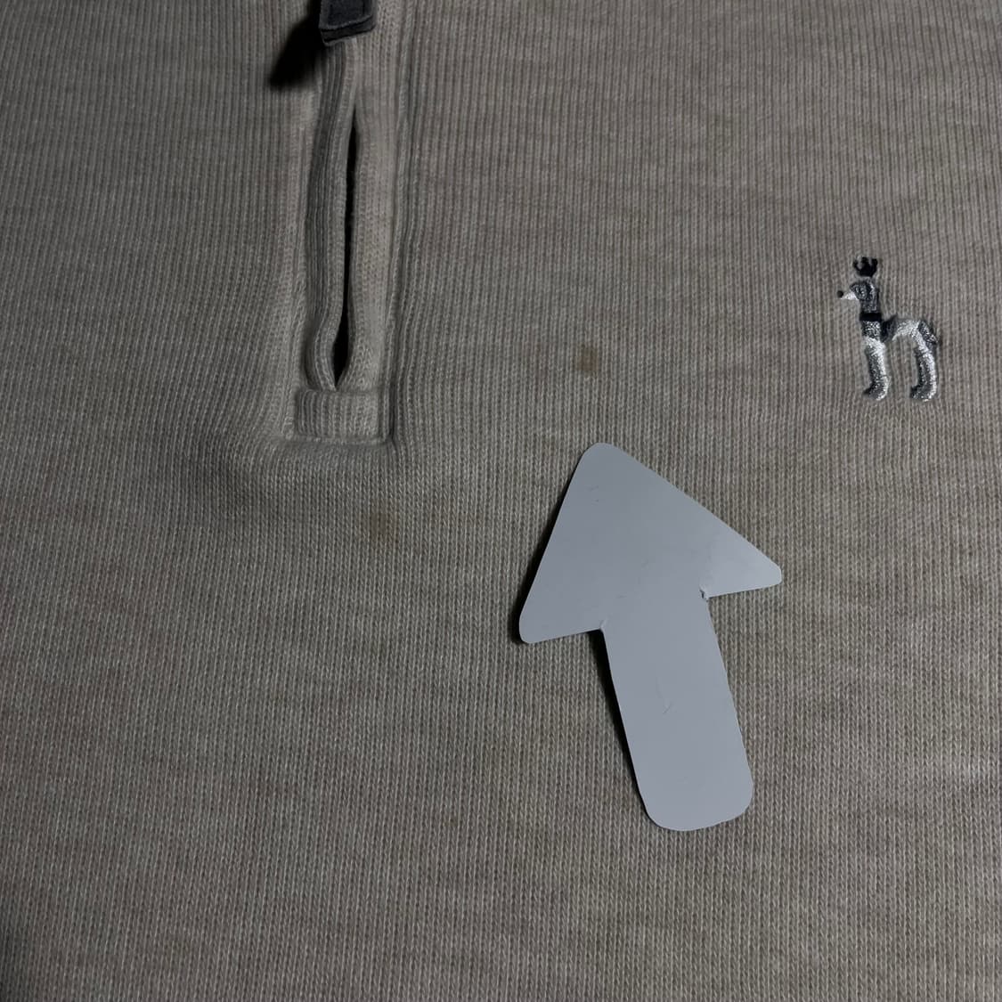 [105] HAZZYS 해지스 반집업 니트 상품이미지6