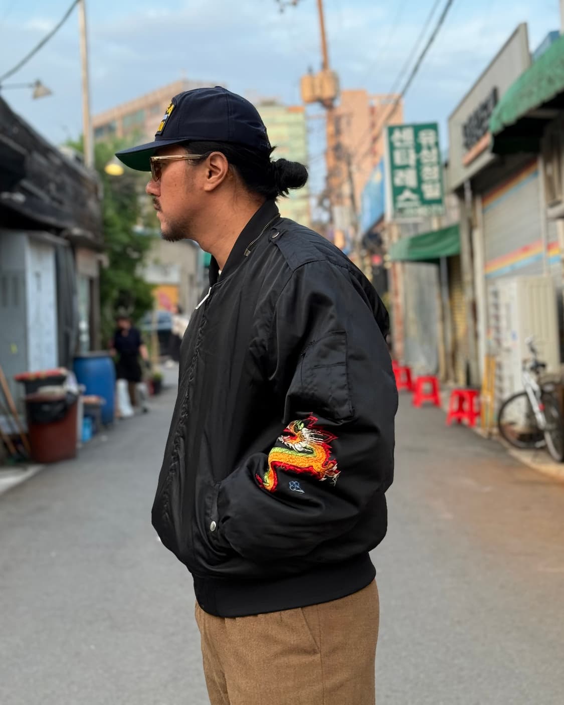 80's 빈티지 88-89 웨스트팩 투어 수베니어 자켓 L 상품이미지8