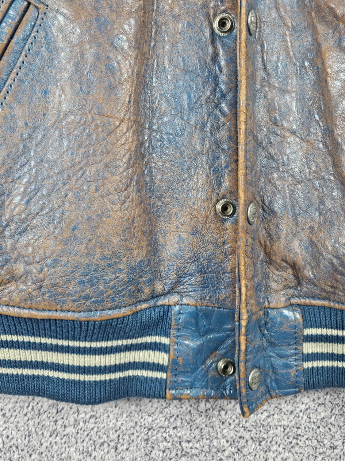 아비렉스 모호크스 내셔널 플레이오프 가죽자켓 ( M ) / 10000 상품이미지9