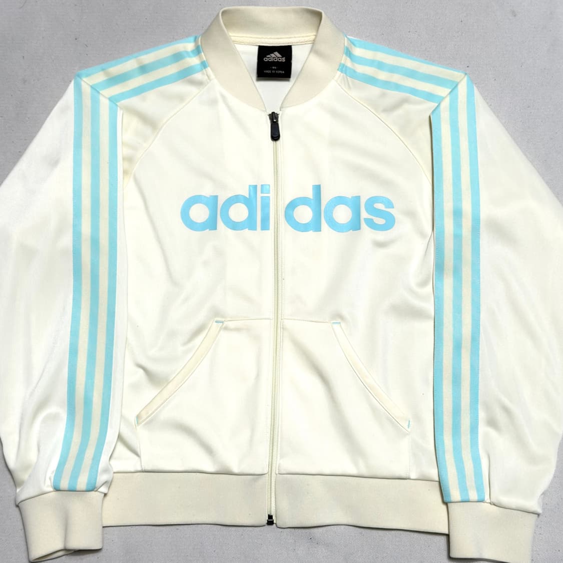 🫶🏻 아디다스 민트라인 여성용 아이보리 트랙탑🫶🏻 상품이미지1