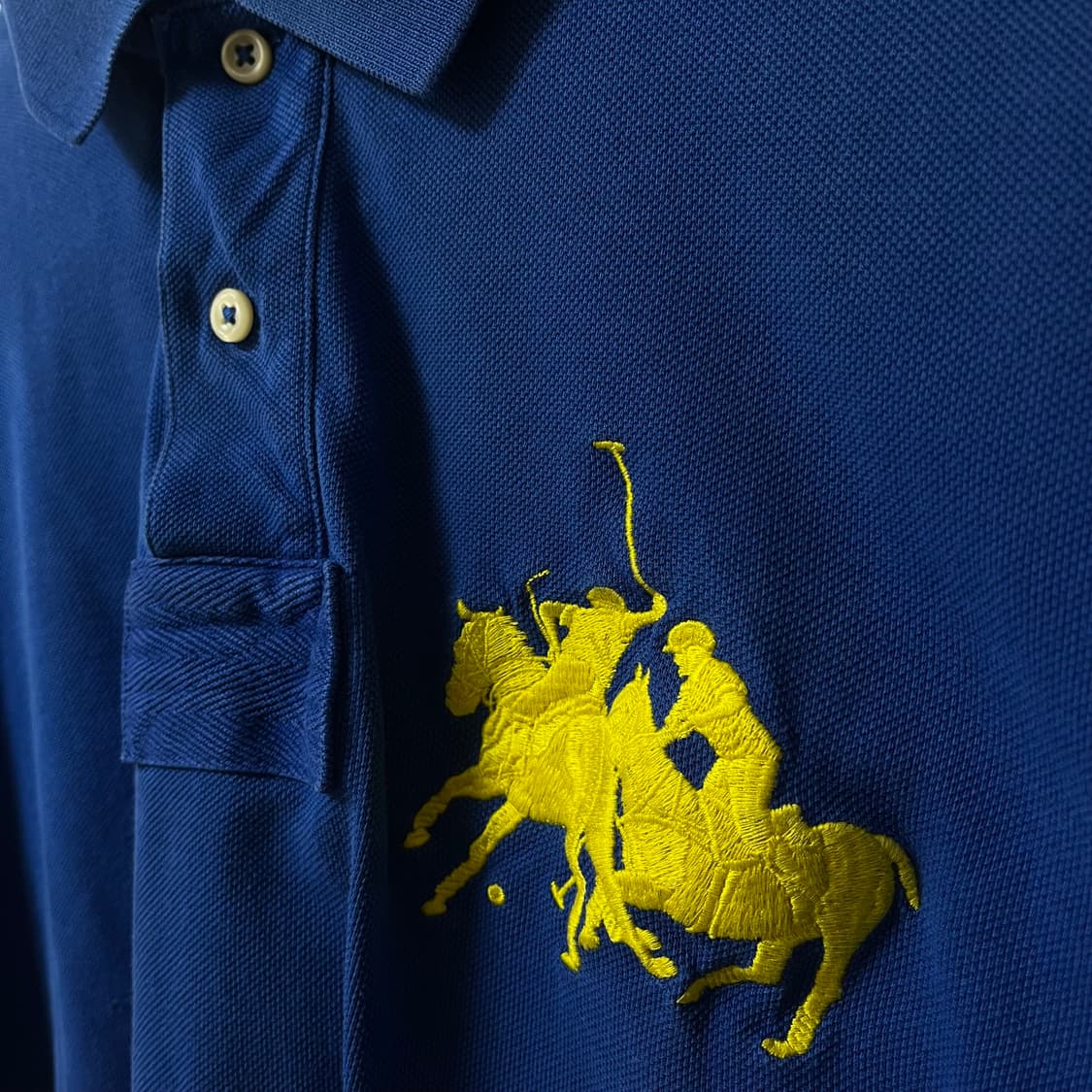 폴로 랄프로렌 빅포니 커스텀 핏 PK 반팔 카라티 L/100 상품이미지5