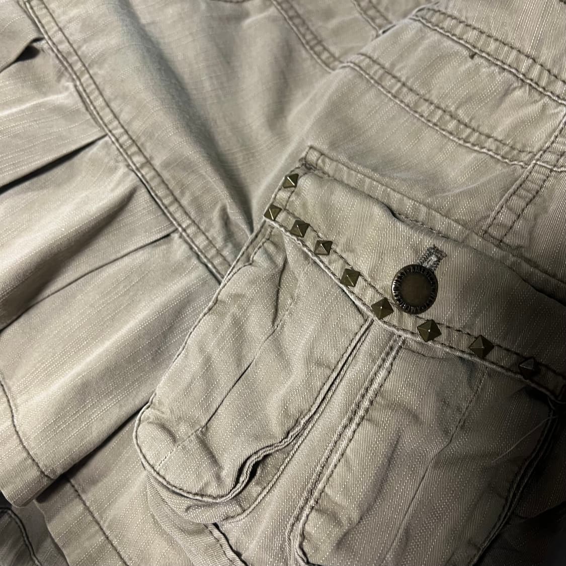 빈티지 카고 미니 스커트 S 상품이미지4