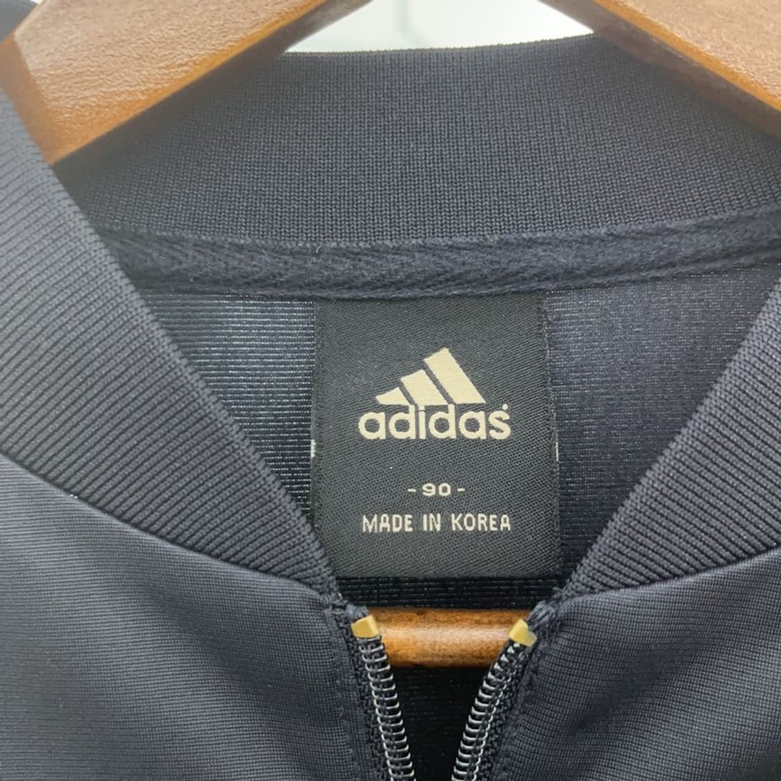 아디다스 Y2K 레트로 스펠아웃 빅로고 집업 져지 90 C08101 상품이미지5