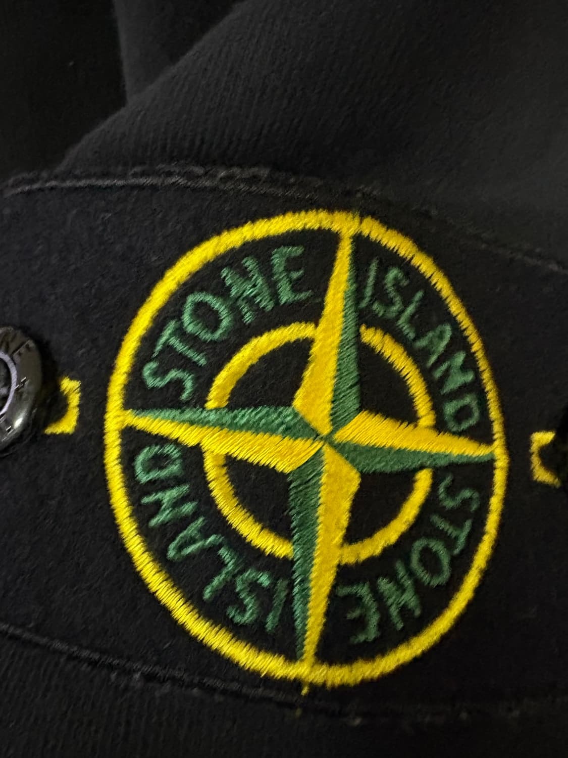 스톤아일랜드 후드티 블랙 상품이미지3