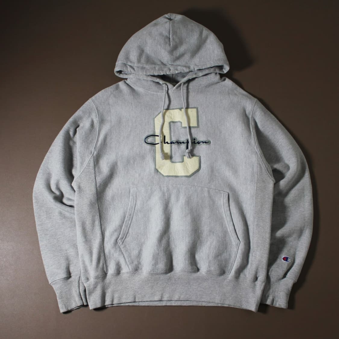 Champion 챔피온 리버스위브 C 로고 후드티 상품이미지1