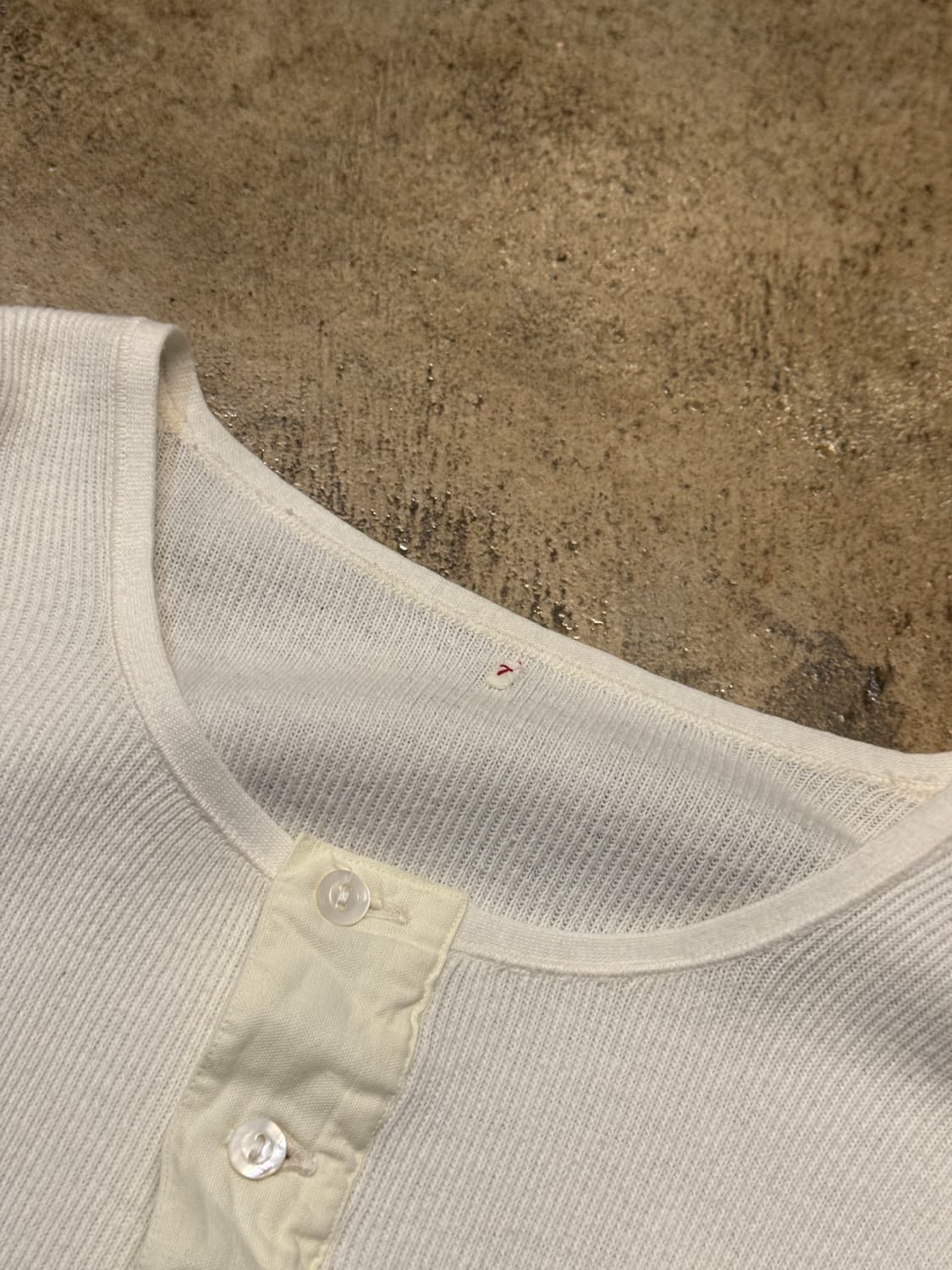 44-55 ) Vintage Soft Rib Henley 상품이미지6