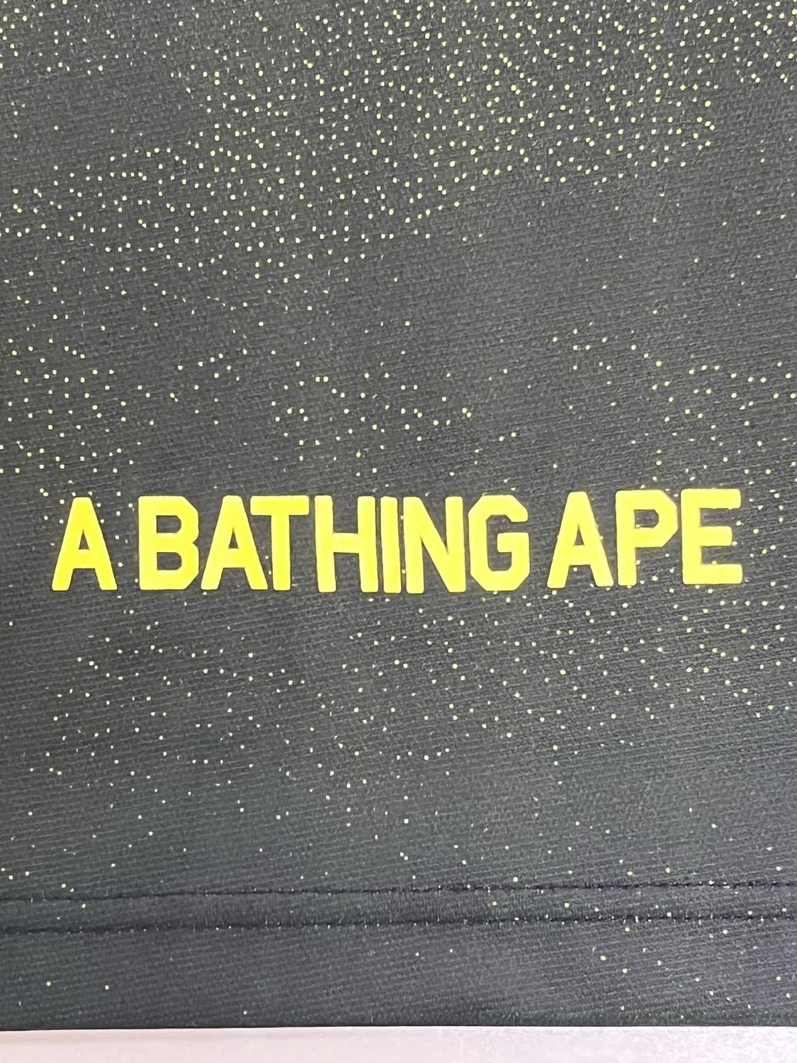 베이프 올 카모 패턴 반집업 반팔 셔츠 L 상품이미지9