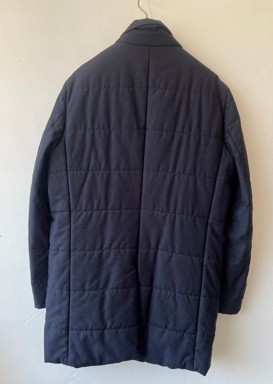 코모도스퀘어 남성 네이비 패딩 싱글코트
 상품이미지8