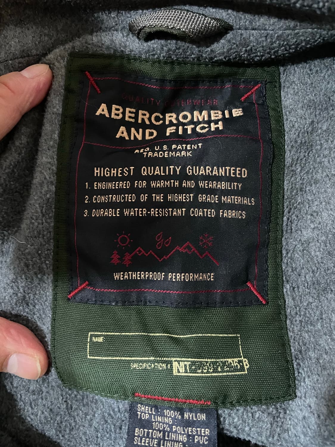 90’s 아베크롬비 점퍼 상품이미지6