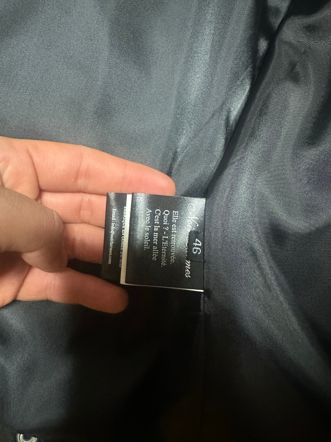 느와르라르메스 jk8 46사이즈 상품이미지5