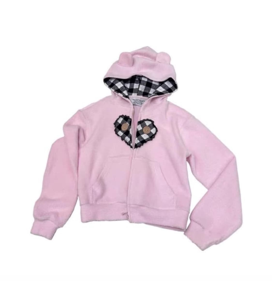 eat me plz 잇미플리즈 pink bear hoodie 상품이미지1