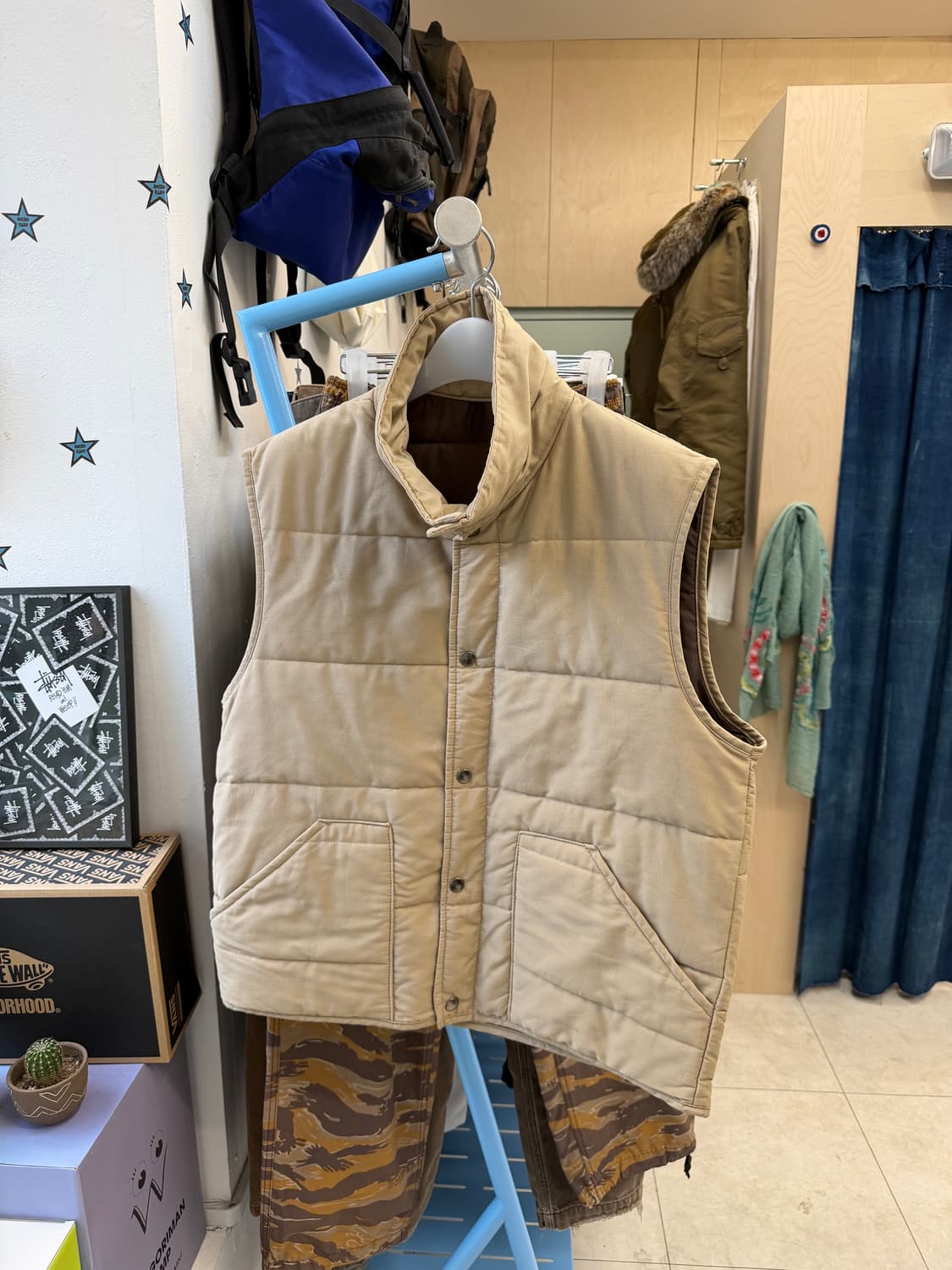 vtg high-neck vest  상품이미지2