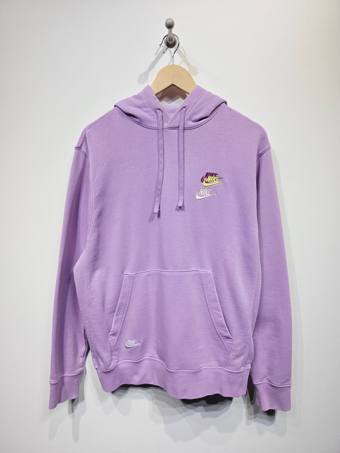 나이키 퍼플 더블스우시 후드맨투맨_L 상품이미지2
