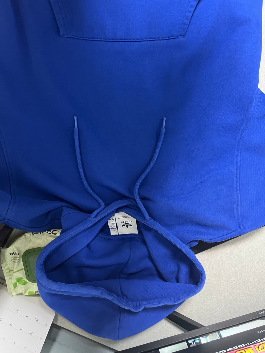 아디다스X와릿이즌 콜라보 후드 상품이미지2