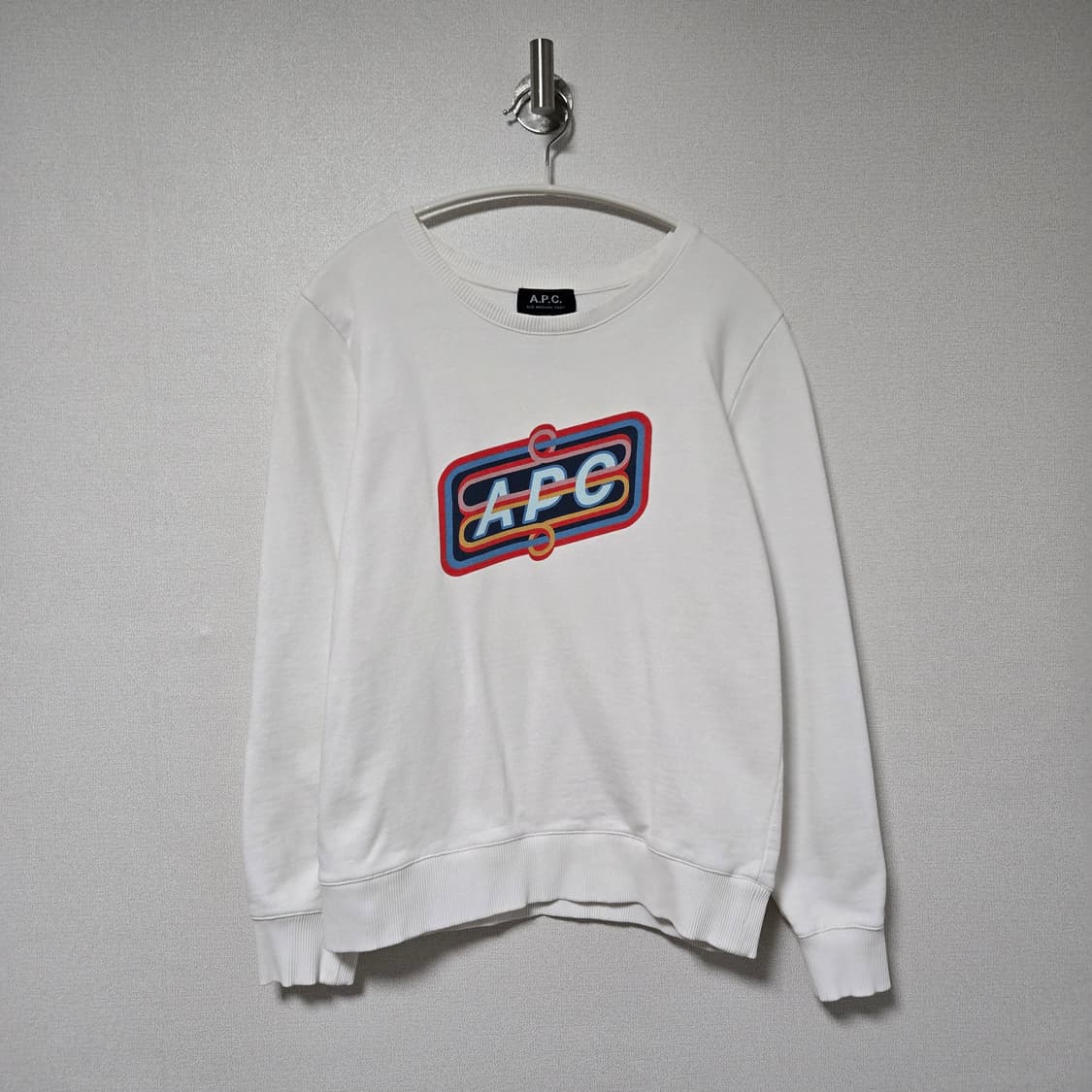 아페쎄 코튼 스웻셔츠 / 여성 맨투맨/ 여자 맨투맨  상품이미지1